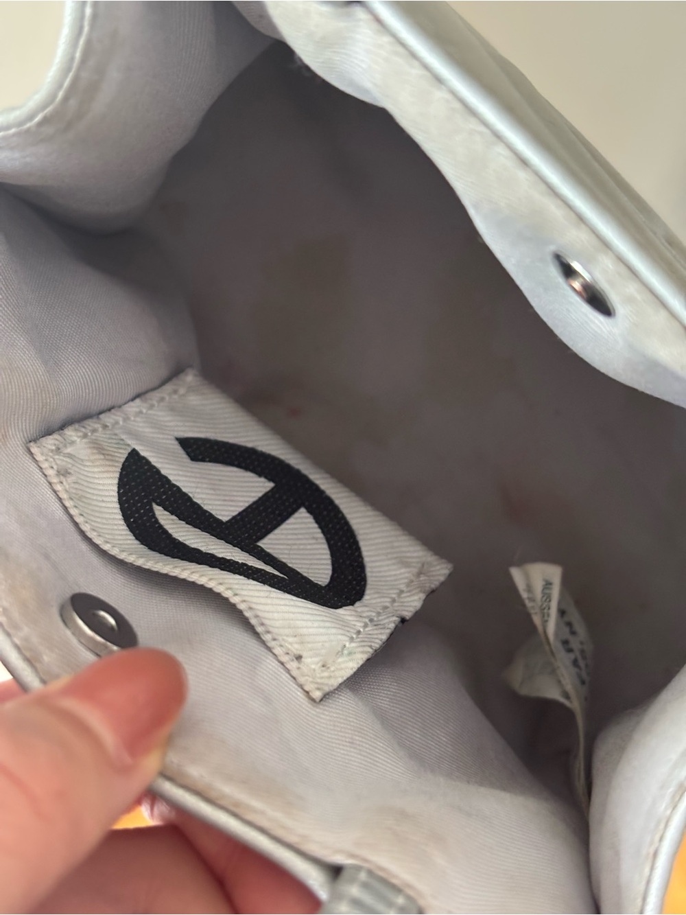 Telfar small silver shopping bag - Picture 2 of 3
